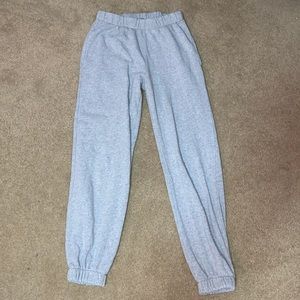 brandy melville grey sweatpants